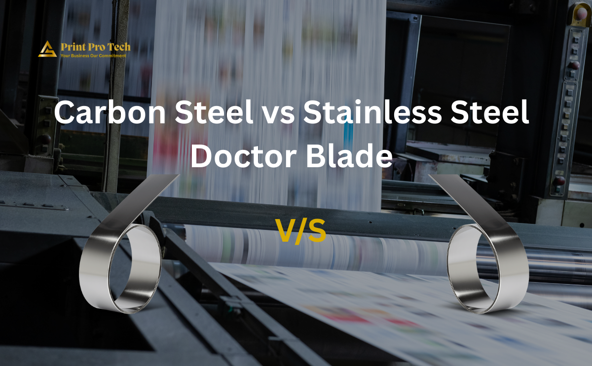 Carbon Steel vs Stainless Steel Doctor Blade